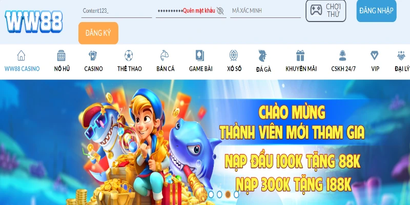 Trang web WW88 có lừa đảo không?